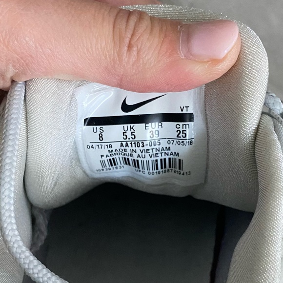 Nike Air Max 95 Grey Reflective Sneakers - Picture 5 of 6